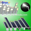 PIR Sensor 20W Integrated LED Solar Street Light 12W 25W 10W 20W 30W 40W 50W 60W 70W 80W